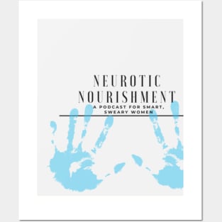 Neurotic Nourishment Podcast Sticker Posters and Art